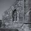 Iona, Iona Abbey.
View of choir South aisle showing East gable.