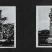 Iona, general.
View of St. John's Cross, West face. Titled: 'St John's Cross. Iona'.
View of St. Martin's Cross, East face. Titled: 'St Martin's Cross. Iona'.