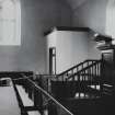 Iona, Iona Parish Church, interior.
General view before restoration.