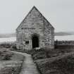 Iona, St Oran's Chapel.
General view from West.