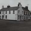 House at corner of The Square and School Street, Bowmore, Islay.
General view from South East.