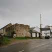 Islay, Bridgend, Bridgend Hotel, Northern Range
View of hotel (right) and steading (left) from NW