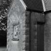 Detail of entrance porch
