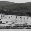 Islay, Caol Ila Distillery.
South East view of warehouses from seaward