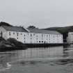 Islay, Caol Ila Distillery.
View from E (from sea) of bonded warehouse at S end of distillery