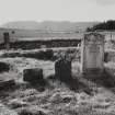 Jura, Tarbert, Cill Chalium Chille.
General view showing alignment of two standing stones.