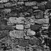 Argyll, Killean Old Parish Church.
Quoin stones in South wall.