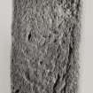 left side of cruciform stone from Kilberry Castle, South Knapdale.