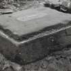 Kilmory Knap Chapel.
Cross-base formerly supporting MacMillan's Cross.
BB2.