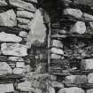 Kilmory Knap Chapel.
View of South window.