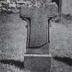 Kilmartin Churchyard.
View of back of WH cross CA36.