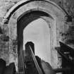 Lismore, St Moluag's Cathedral, interior.
View of South choir blocked doorway.