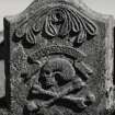 Kilmory Knap, Chapel.
Headstone, John McIntyre. (Decration). 1769.