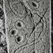 Kilmichael of Inverlussa.
Grave slab dated 1644.
BF 1.