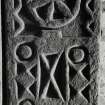 Kilmartin, Churchyard.
View of WH graveslab CA33.