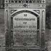 Kilmichael Glassary, Parish Churchyard.
Gravemarker C1. of Margret Kerr. 1878.
