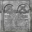 Kilmun Church
Argyll vault.
Memorial tablet to Archibald, 3rd Duke of Argyll. (d.1761).