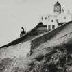 Mull of Kintyre Lighthouse.
General view from South-East.