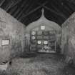 Mull, Laggan, Caibeal Mheomhair Chapel, interior.
General view from West.