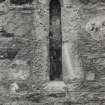 Mull, Laggan, Caibeal Mheomhair Chapel, interior.
View of window in North wall.