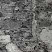 Mull, Laggan, Caibeal Mheomhair Chapel, interior.
View of blocked window in West wall.