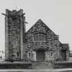 Lochgilphead, Bishopston Road, West Church.
General view from North-West.