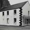 Lochgilphead, Colchester Square & Poltalloch Street.
View of house at junction from South.