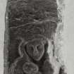 Chapel, Texa, Islay.
Detail of fragment of cross-base (IB198).