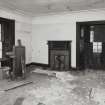 Mull, Pennyghael House, interior.
View of Billiard Room from East.