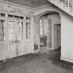 Mull, Pennyghael House, interior.
View of staircase hall from South-West.