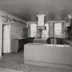 Mull, Pennyghael House, interior.
View of Kitchen from South.