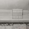 Mull, Pennyghael House, interior.
Detail of cornice and console.