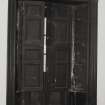 Mull, Pennyghael House, interior.
Detail of Billiard Room window.