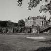Mull, Torosay Castle.
View from East showing garden front and lower terrace.