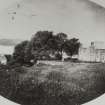 North Knapdale Church and Manse.
Modern copy of historic photograph showing distant view showing both church and manse.