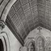 Poltalloch, St Colmba's Chapel.
General view of chancel ceiling.
