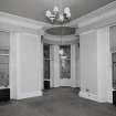 Oban, Dalriach Road, Maternity Hospital, interior.
View of ground floor South-West room, from North-West.