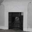 Oban, Dalriach Road, Maternity Hospital, interior.
View of fireplace.