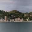 Oban, Corran Esplanade, St. Columba's Roman Catholic Cathedral.
Distant view from South.