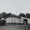 Oban, Laurel Road, County Chest Hospital.
View of West pavillion,  from South.