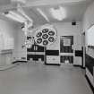 Oban, Polvinister Road, West Highland County Hospital, interior.
View of new operating theatre, from North.