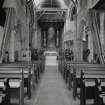 Interior. View of nave towards altar