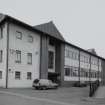 View of new school buildings from North East