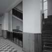 Interior. View of linking staircase hall