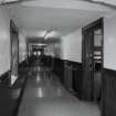 Interior. View of ground floor corridor