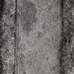 West Highland graveslab from Skipness Chapel, Argyll.