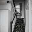 Interior.
Main stair. Detail of ground floor level.