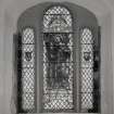 Interior.
Detail of North window.