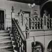 Cornhill House, interior.
View of stairs and landing.


