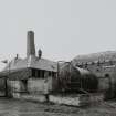 Lanark, North Vennel, Old Tannery: view from NW, of buildings at centre of Tannery.